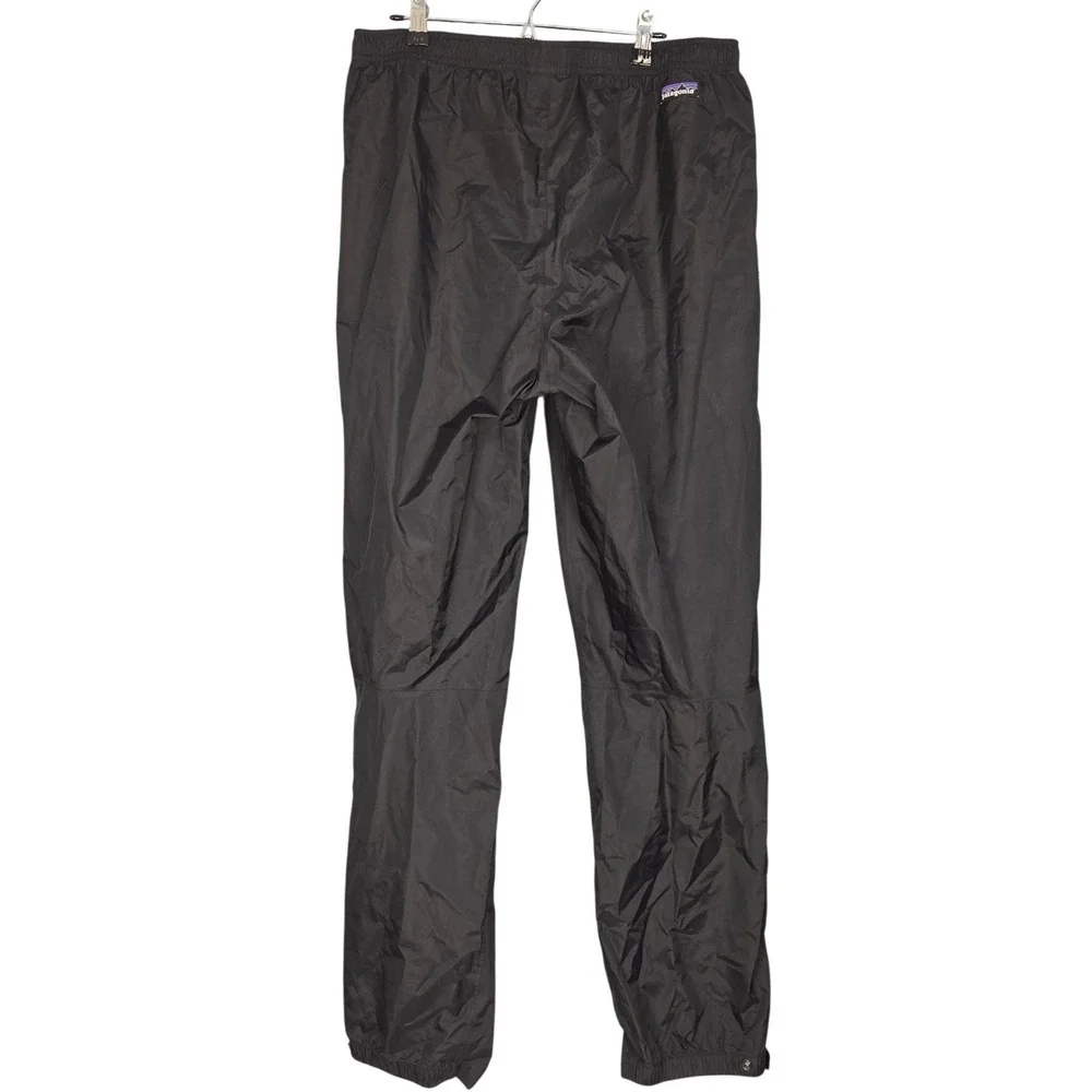 Patagonia Torrentshell Rain Pant Men Large Black H2No Waterproof Hiking Outdoor
